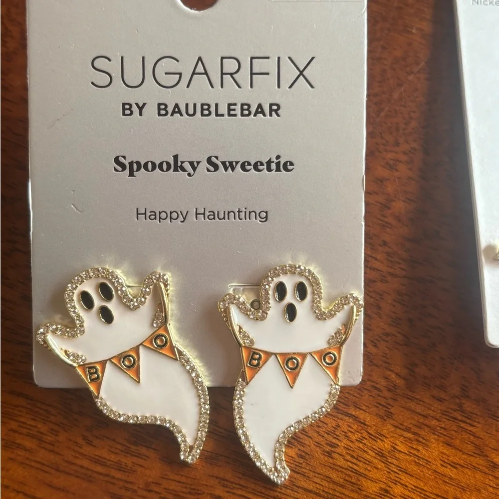 Sugarfix Halloween Earring Set - Ghosts, Skeletons, and Trick or Treat